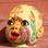 Monumental Baby Head III, 2007-2009<br />
Acrylic on fibre resin<br />
156 x 114 x 156 cm