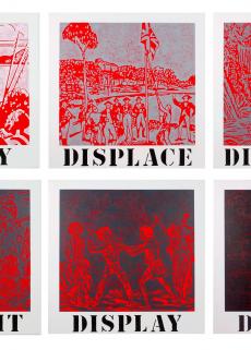 Gordon Bennett: Dismay, Displace, Disperse, Dispirit, Display, Dismiss