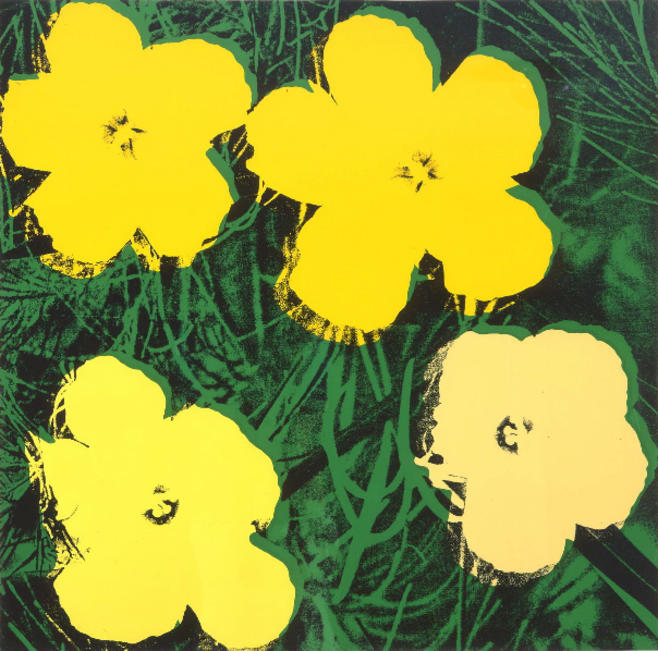 Andy Warhol-contemporary art-Flowers 72