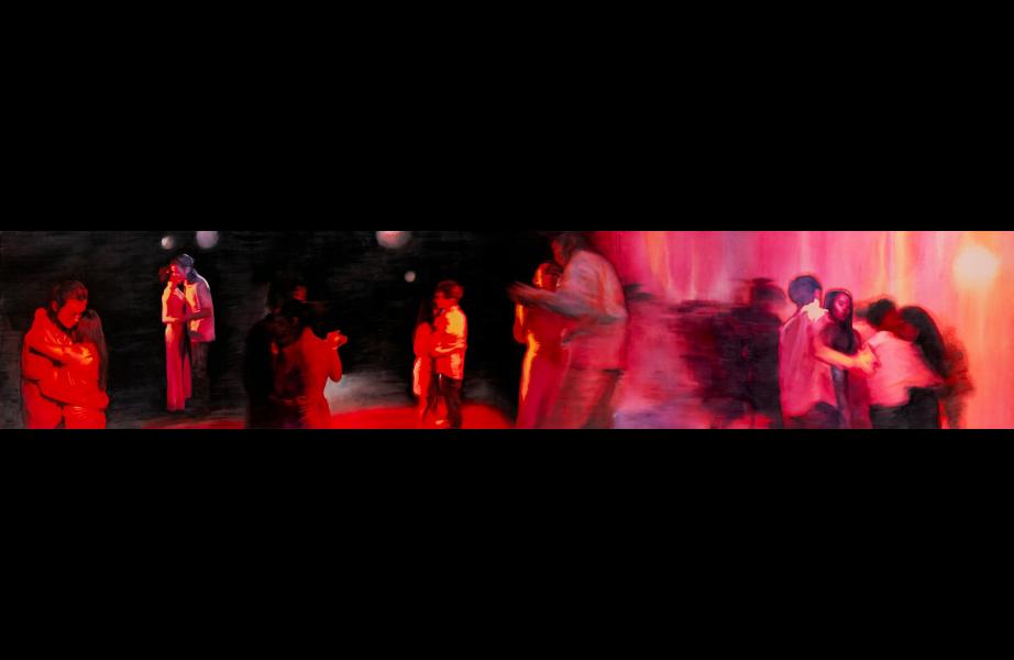 Feng Bin-contemporary art-Dancing in Red Shadows-2