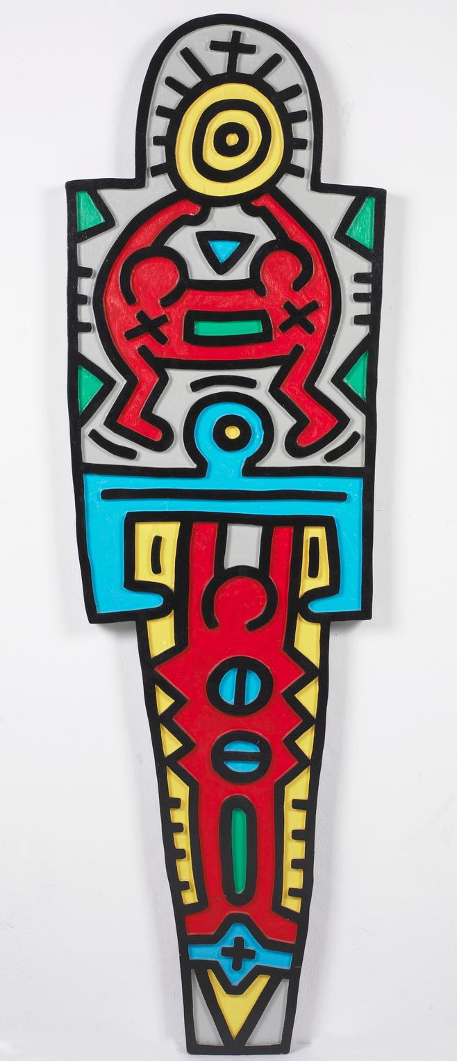 Keith Haring-contemporary art-Totem