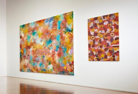 Tim Johnson: Dinny Nolan Tjampitjinpa in Perspective (Crying Painting)