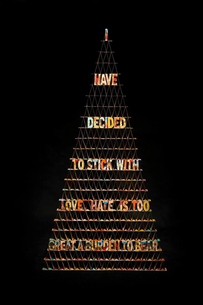 Tony Albert-contemporary art-Martin Luther King-Stick With Love