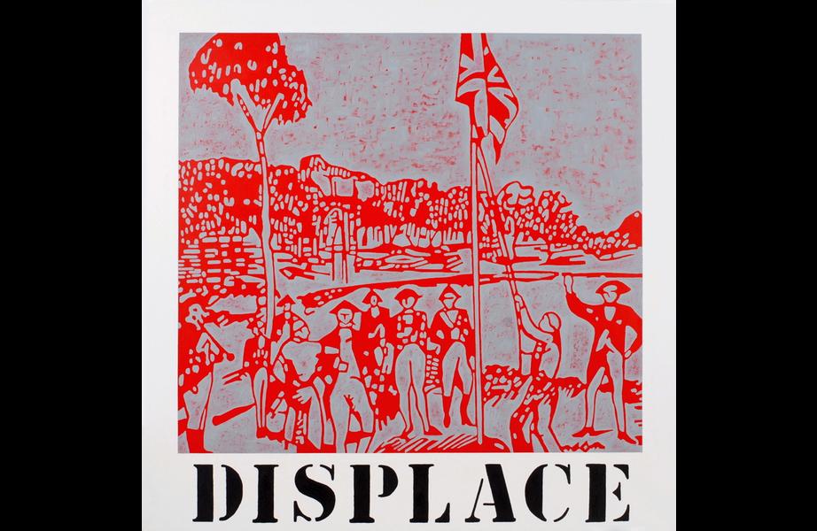 Gordon Bennett-contemporary art-Dismay, Displace, Disperse, Dispirit, Display, Dismiss-3