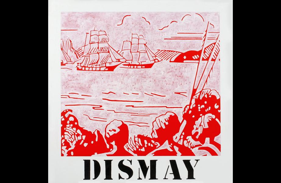 Gordon Bennett-contemporary art-Dismay, Displace, Disperse, Dispirit, Display, Dismiss-2