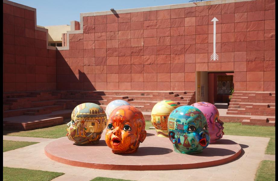 Chintan Upadhyay-contemporary art-Iconic Shrine-sculptures installation