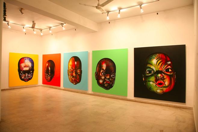 Chintan Upadhyay-contemporary art-Installation view