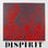 Dispirit, 2009 <br />
Acrylic on canvas <br />
152 x 152 cm