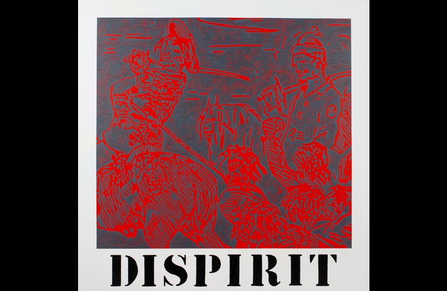 Gordon Bennett-contemporary art-Dismay, Displace, Disperse, Dispirit, Display, Dismiss-5